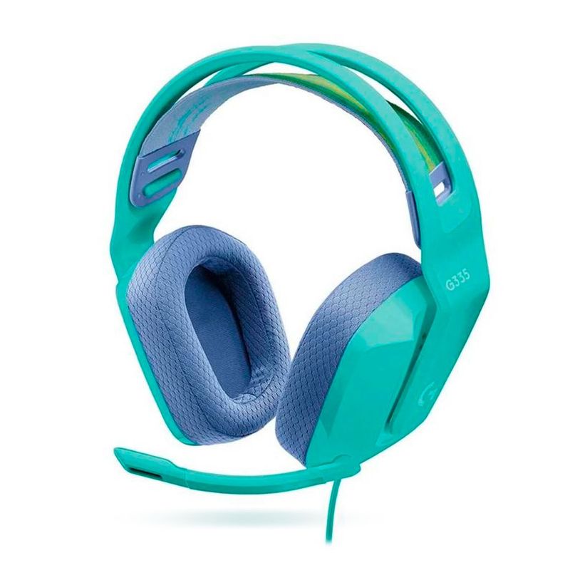 LOGITECH - Audífono Gamer Logitech G335 LIGEROS 240G - Mint