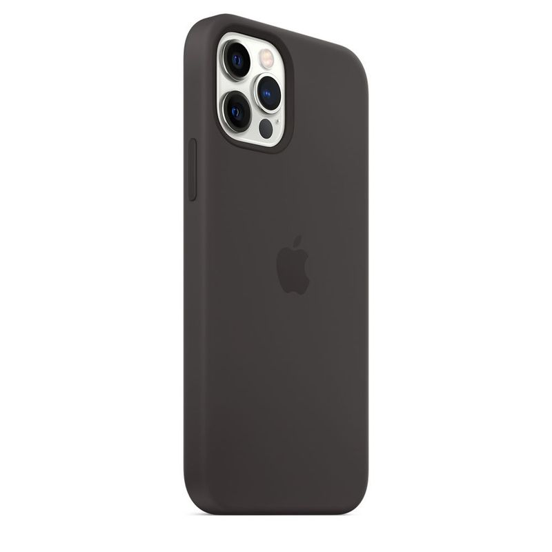 CASE - Funda Silicone Case para iPhone 12 12 Pro - Negro