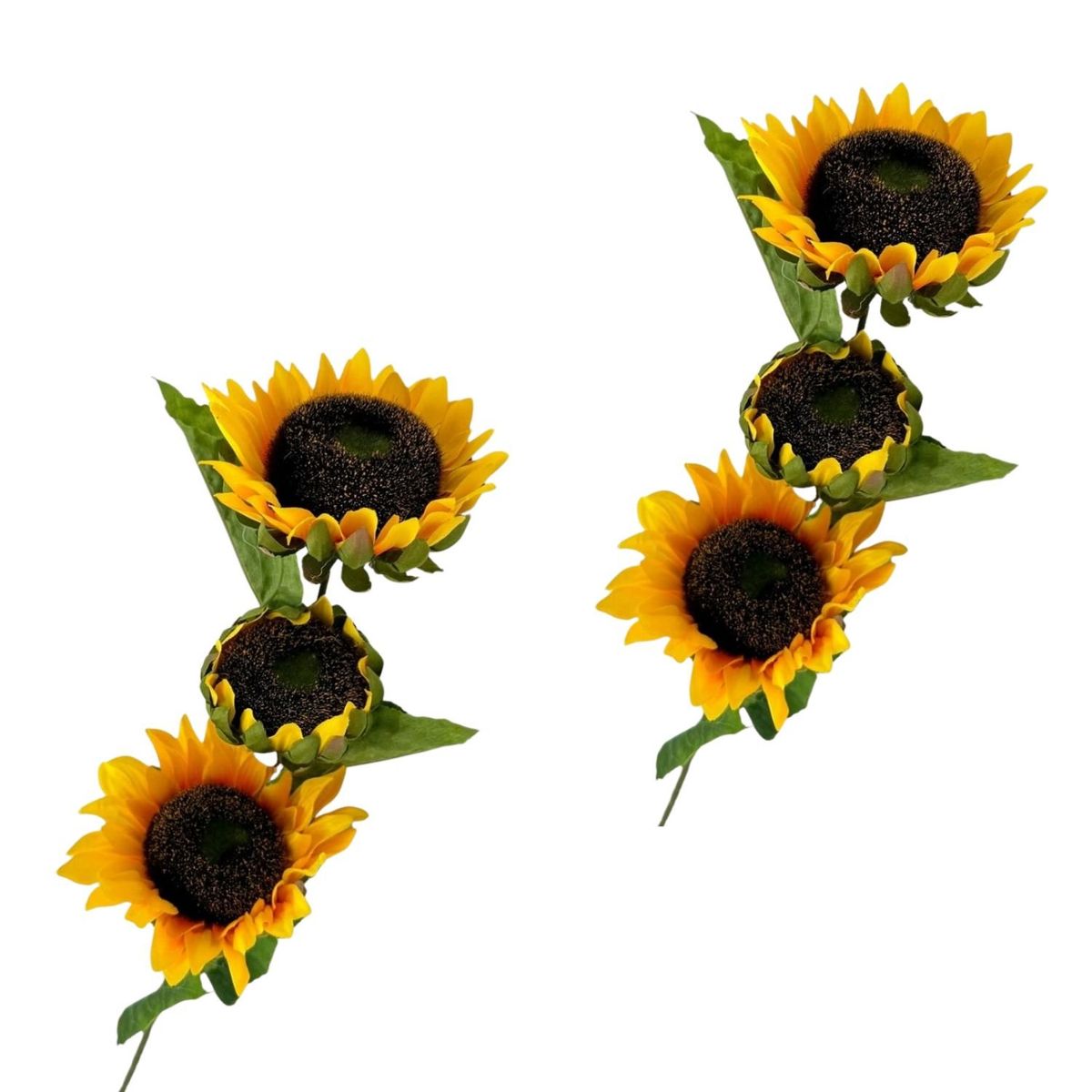FLORIPA - Pack de 2 Varas De Girasol de 95Cm 00042 FLORIPASTORE
