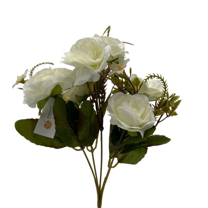 FLORIPA - Bouquet De Rosa de 32Cm 00014-1 FLORIPASTORE