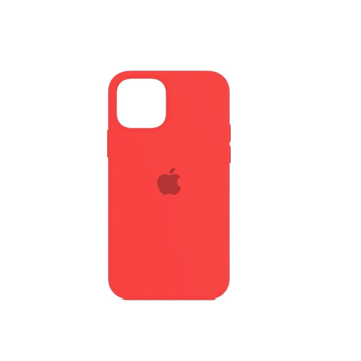 CASE - Funda Silicone Case para iPhone 12 12 Pro Rojo