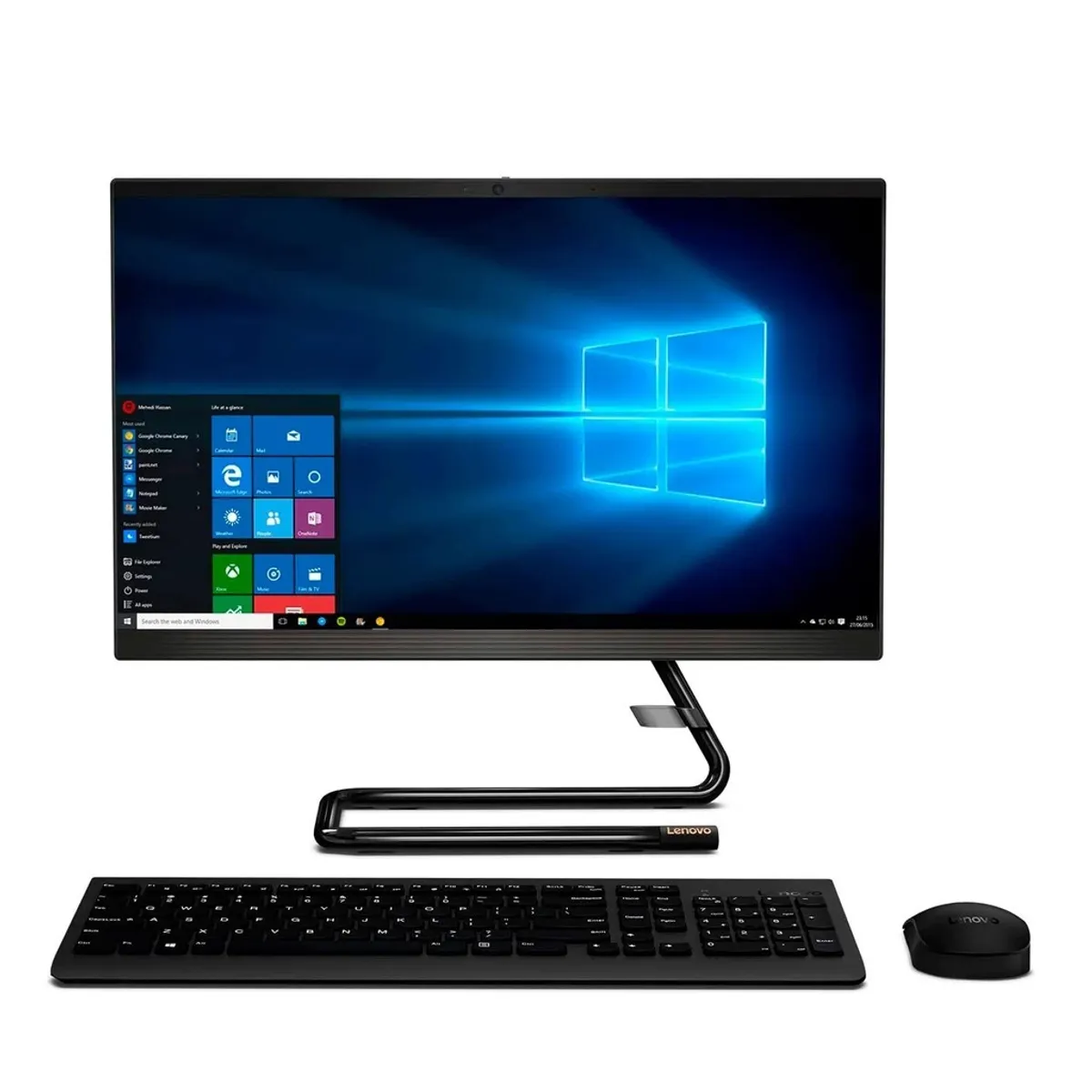 LENOVO - Lenovo IdeaCentre AIO 3 24IMB05 Core i5 10400T 4GB 1TB W10 Negro - F0EU00RLLD