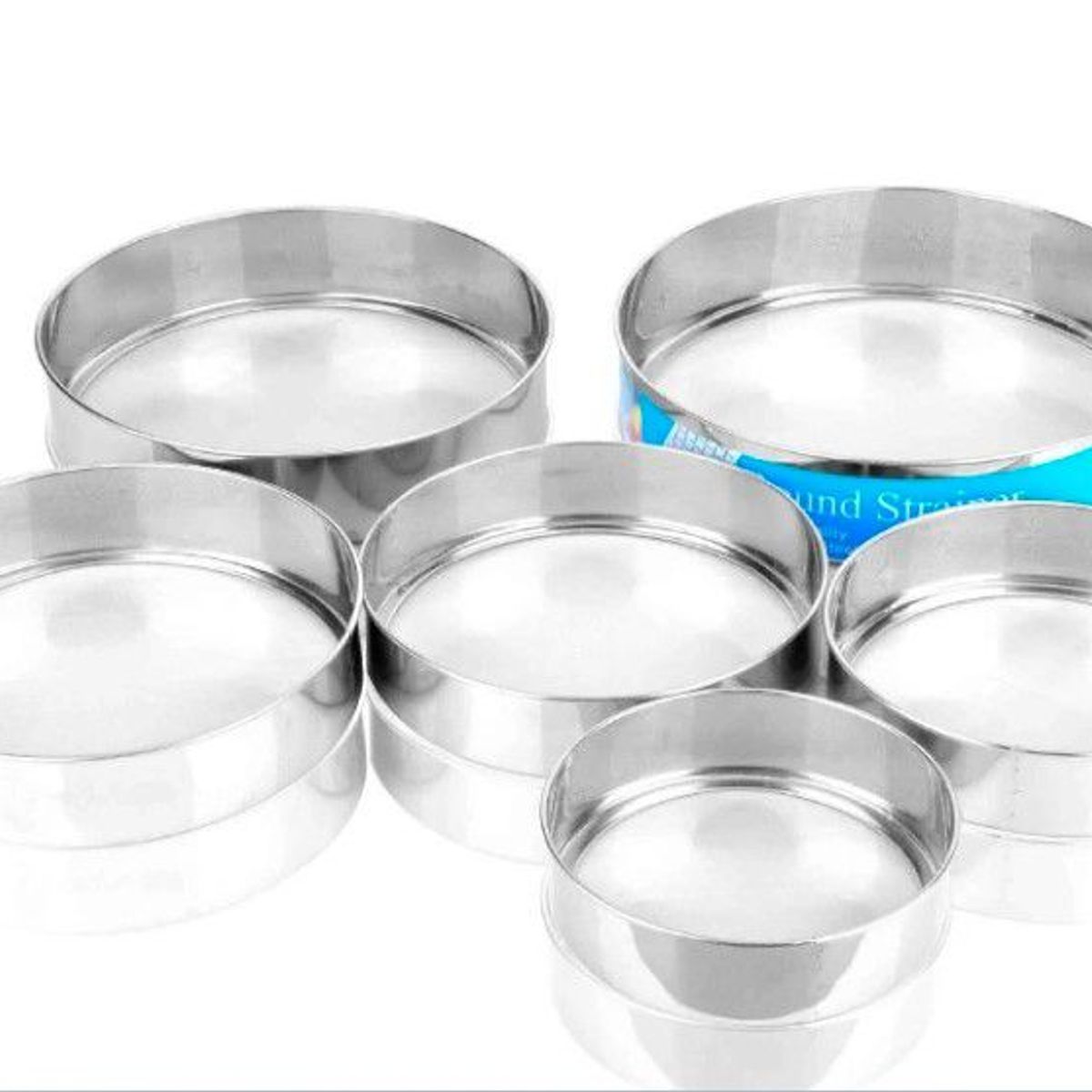 INSPIRA MARKET - Cernidor Colador de Cocina Set x 6