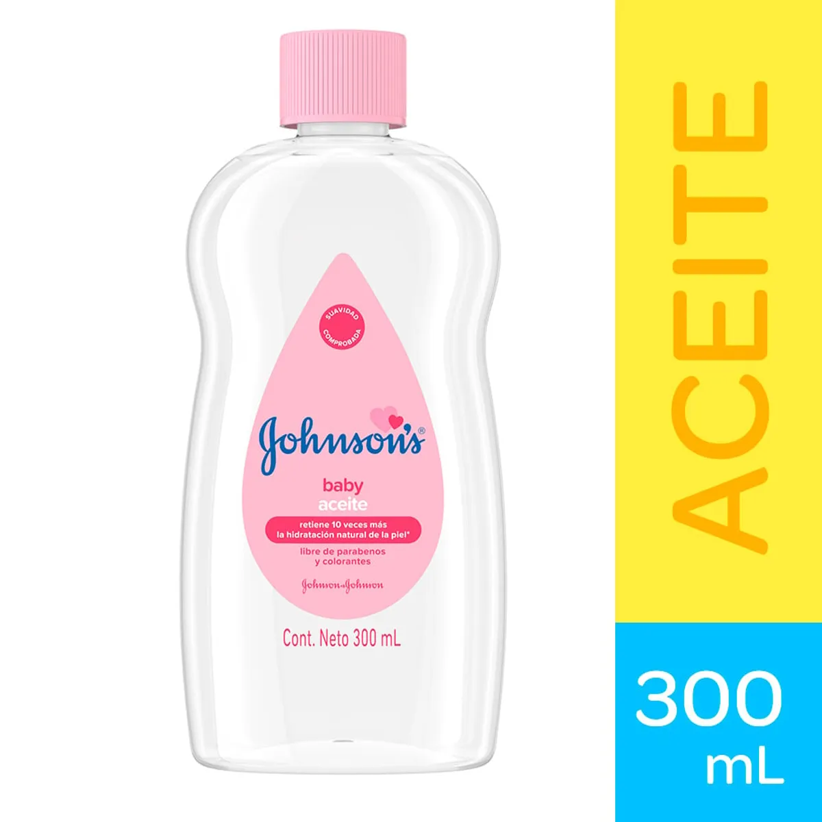 JOHNSONS - Aceite para Bebés Johnsons Baby Aceite 300ml