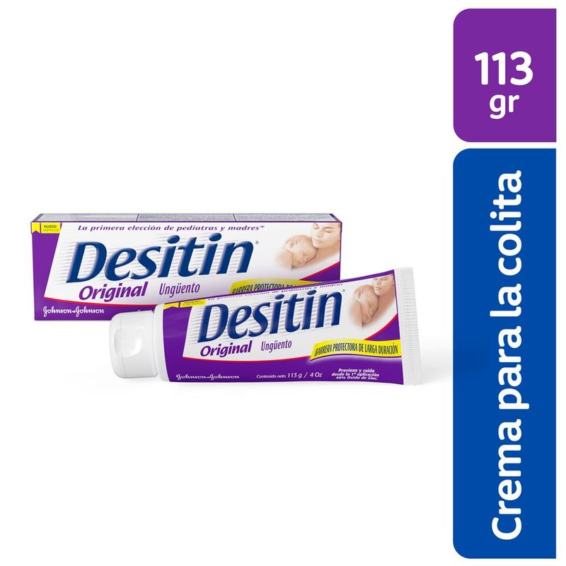 JOHNSONS - Crema para la Colita Johnsons Desitin Ungüento Cremoso 113g