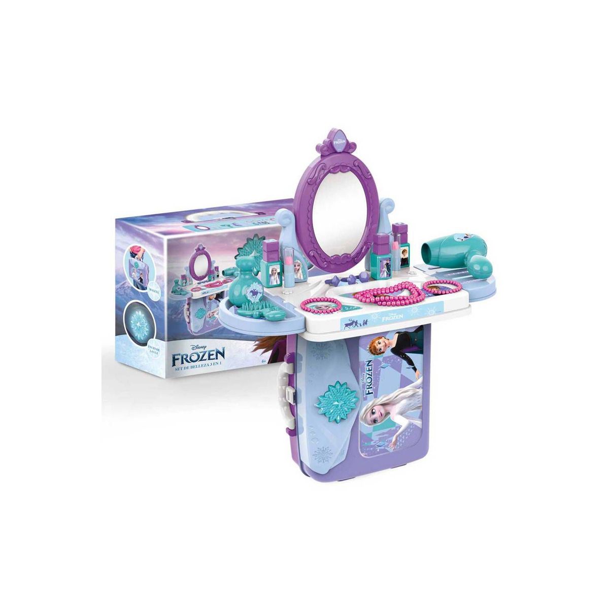 DISNEY - Set De Belleza De Frozen Il 3 En 1 - Disney