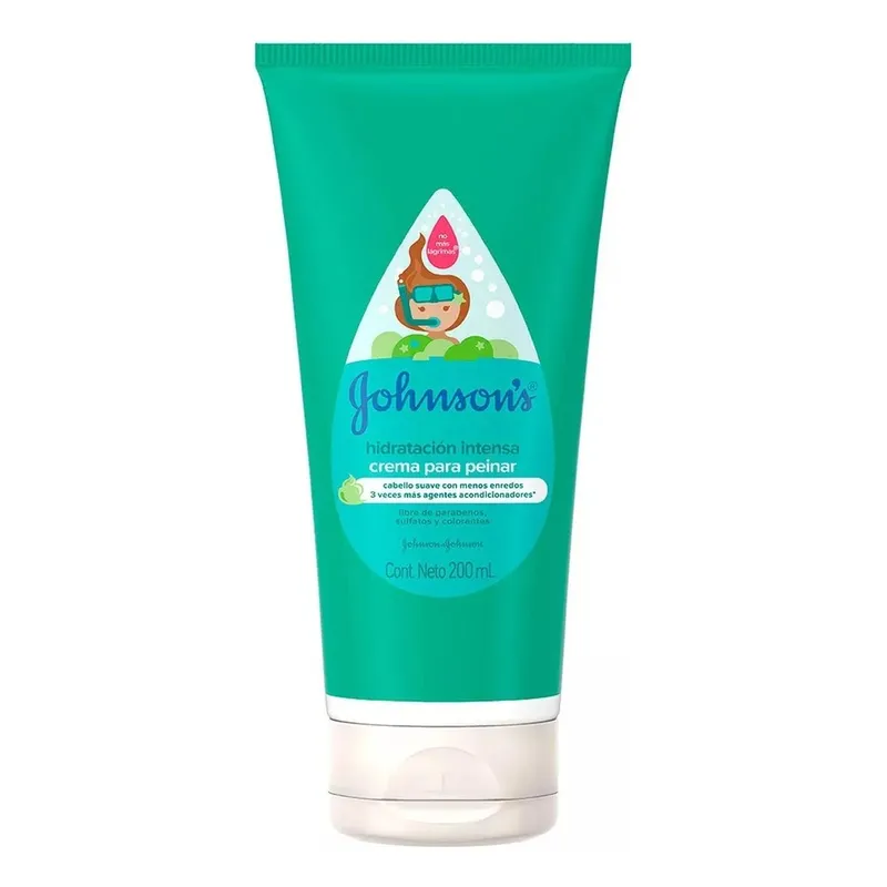 JOHNSON'S BABY - Crema para Peinar Johnsons Hidratación Intensa 200ml