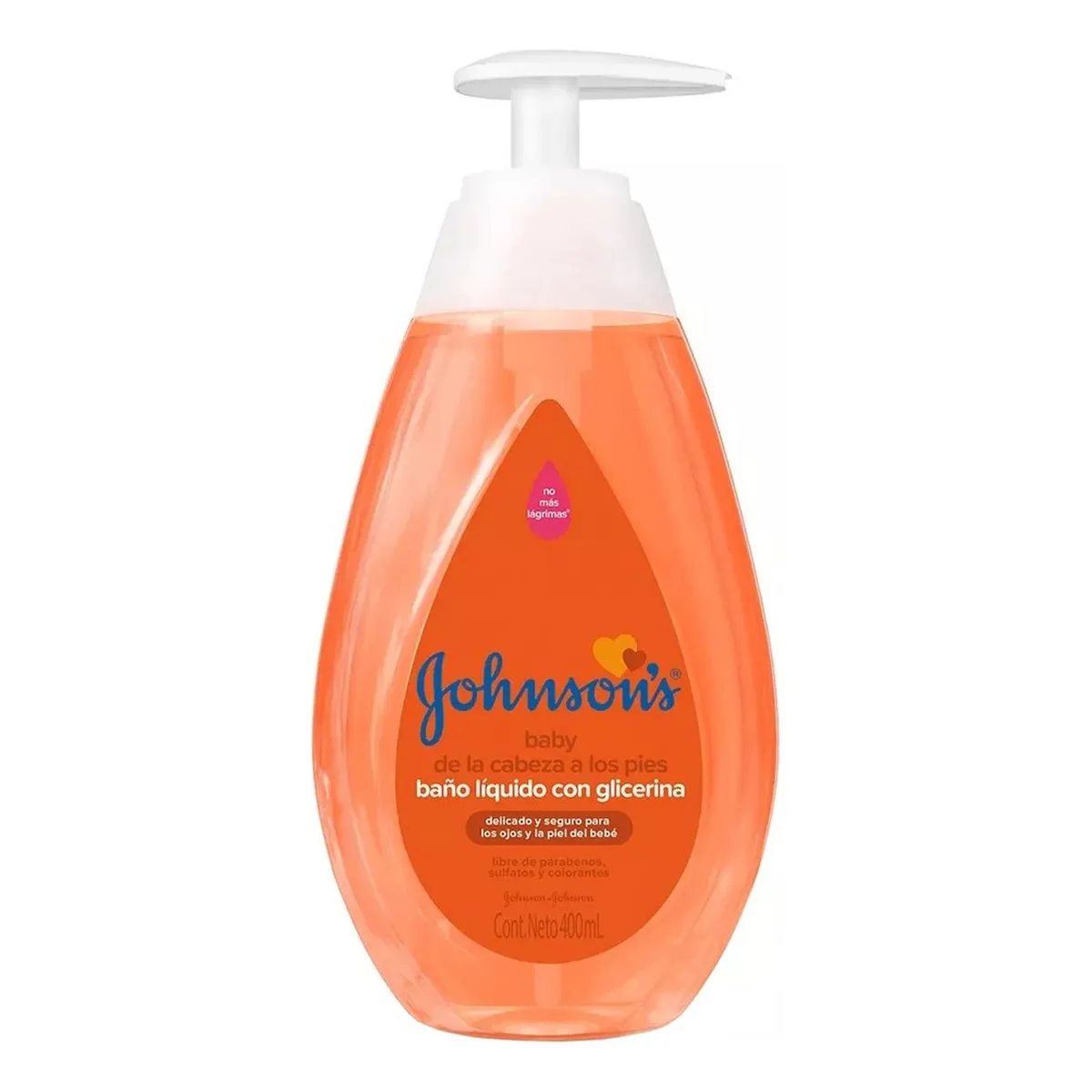 JOHNSON'S BABY - Baño Líquido Cabeza a Pies Johnsons con Glicerina 400ml