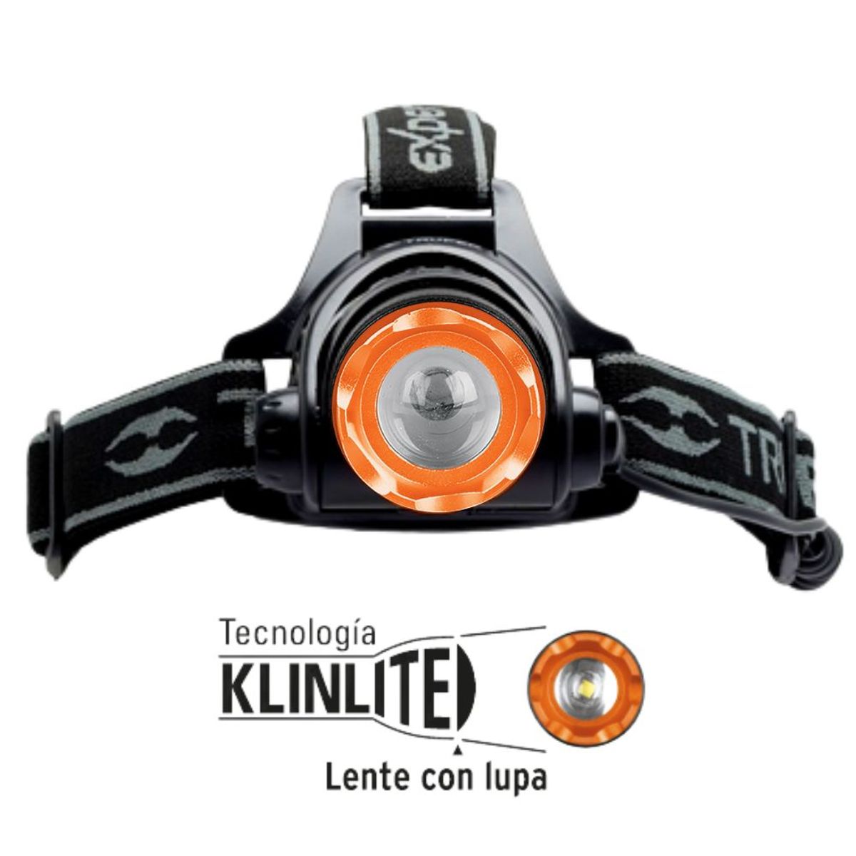 TRUPER - Linterna cabeza linterna minero LED 800lm Truper Expert