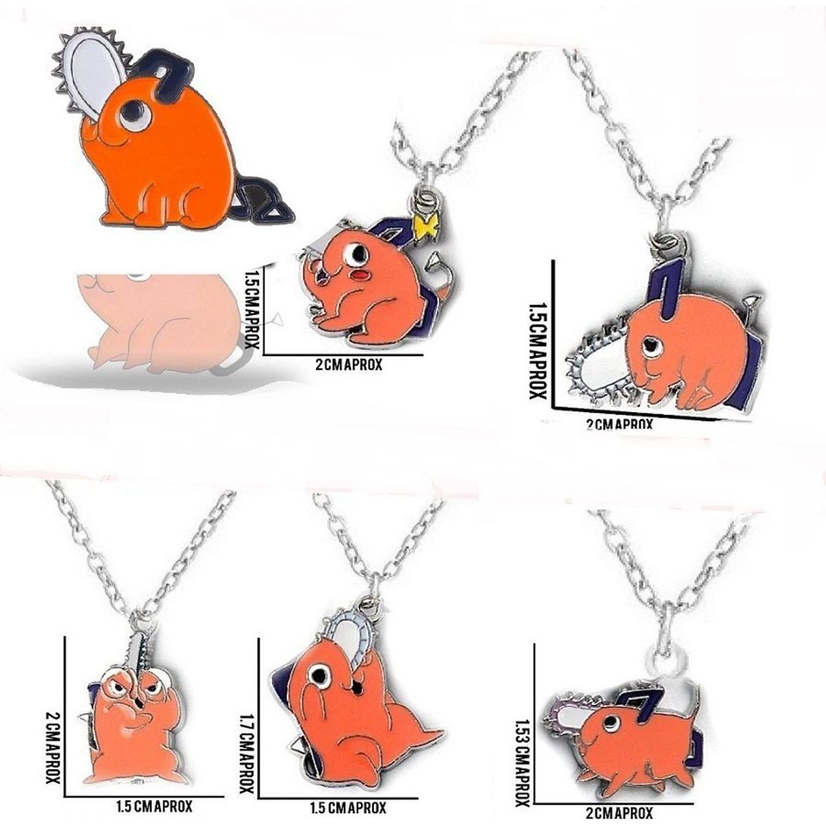 GENERICO - Collar de motosierra Pochita - Anime