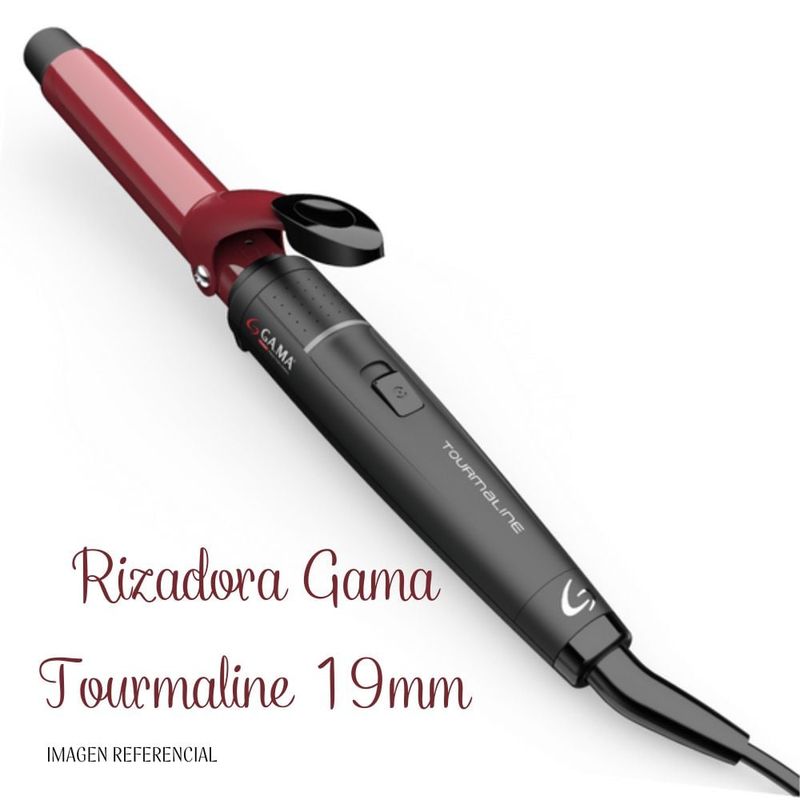 GAMA - Rizadora De Cabello Gama Tourmaline  19mm