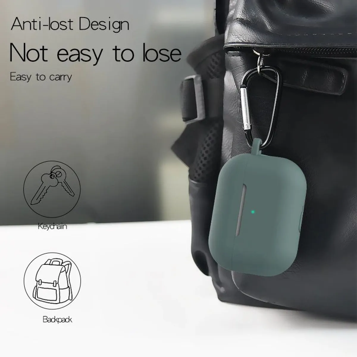 GENERICO - Case Estuche Funda Protector para Apple AirPods Pro 2 - 2da Generación