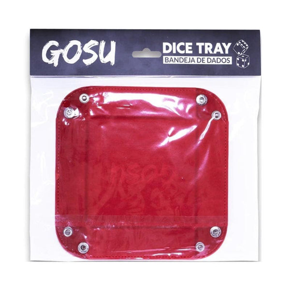 GOSU - BANDEJA ROJA PARA DADOS GOSU