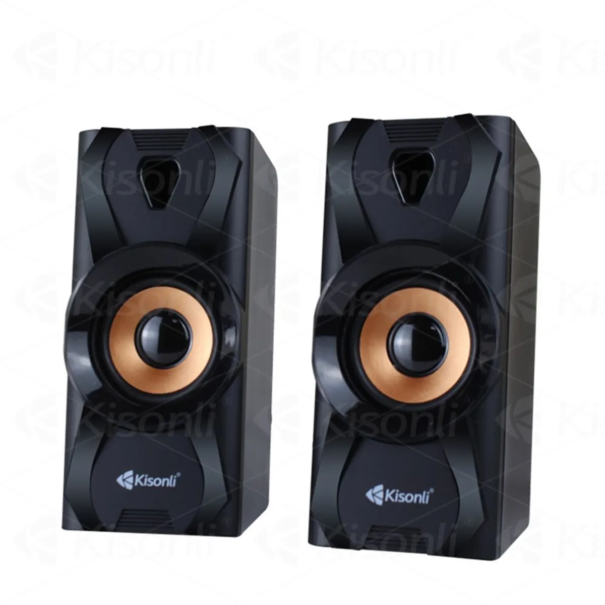 KISONLI - PARLANTE STEREO 2.0 - MULTIMEDIA - PC LAPTOP TABLET CEL MP4