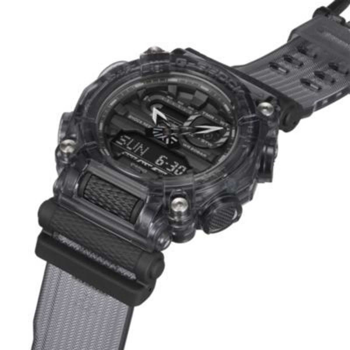G-SHOCK - Reloj G-Shock Resina Negro Transparente GA-900-SKE-8A