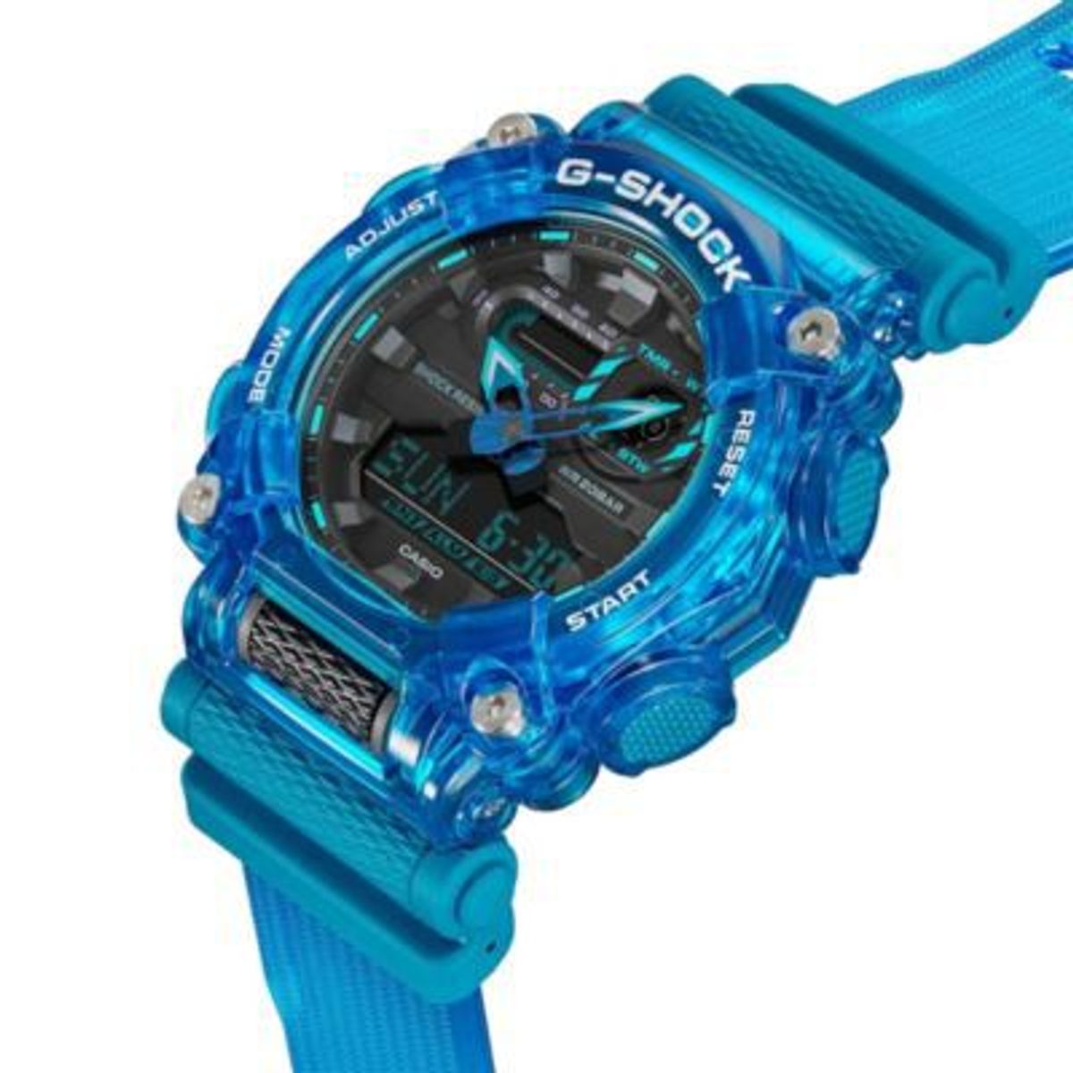 G-SHOCK - Reloj G-Shock Resina Azul Transparente GA-900SKL-2A