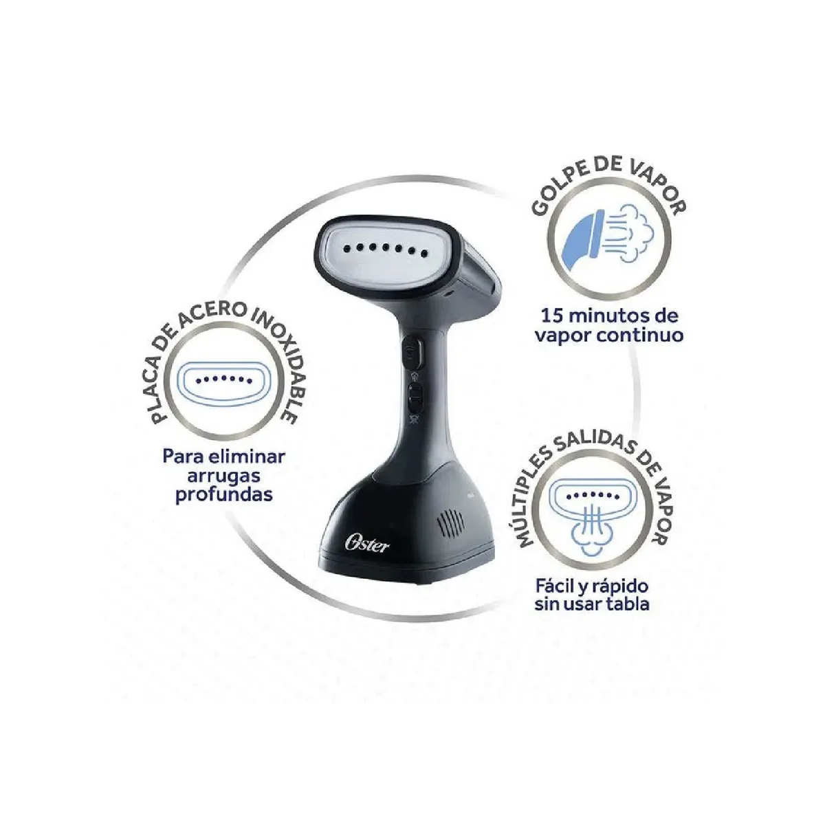OSTER - VAPORIZADOR DE PRENDAS OSTER - NEGRO GCSTES101