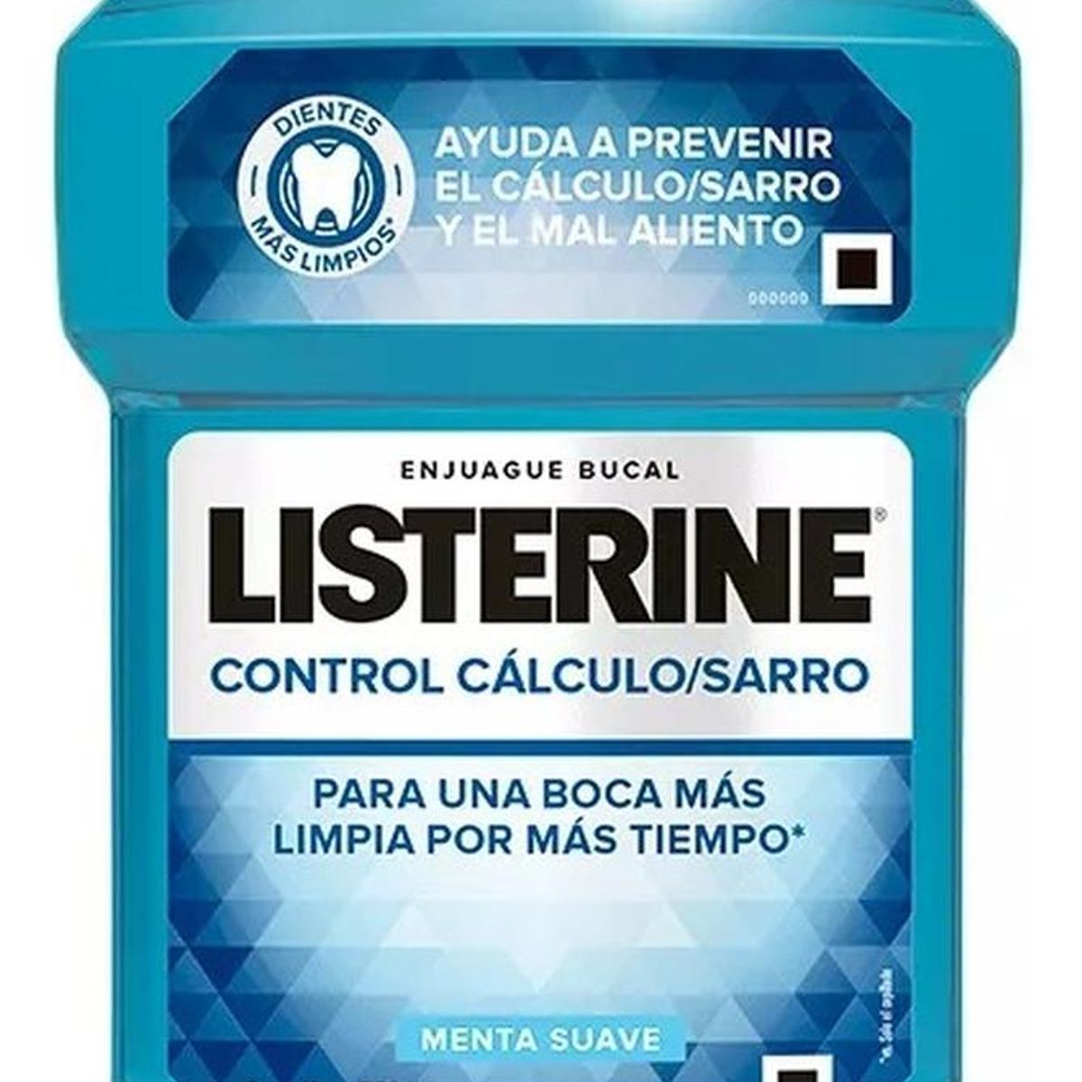 LISTERINE - Enjuague Bucal Listerine Control Sarro Menta Suave 500ml
