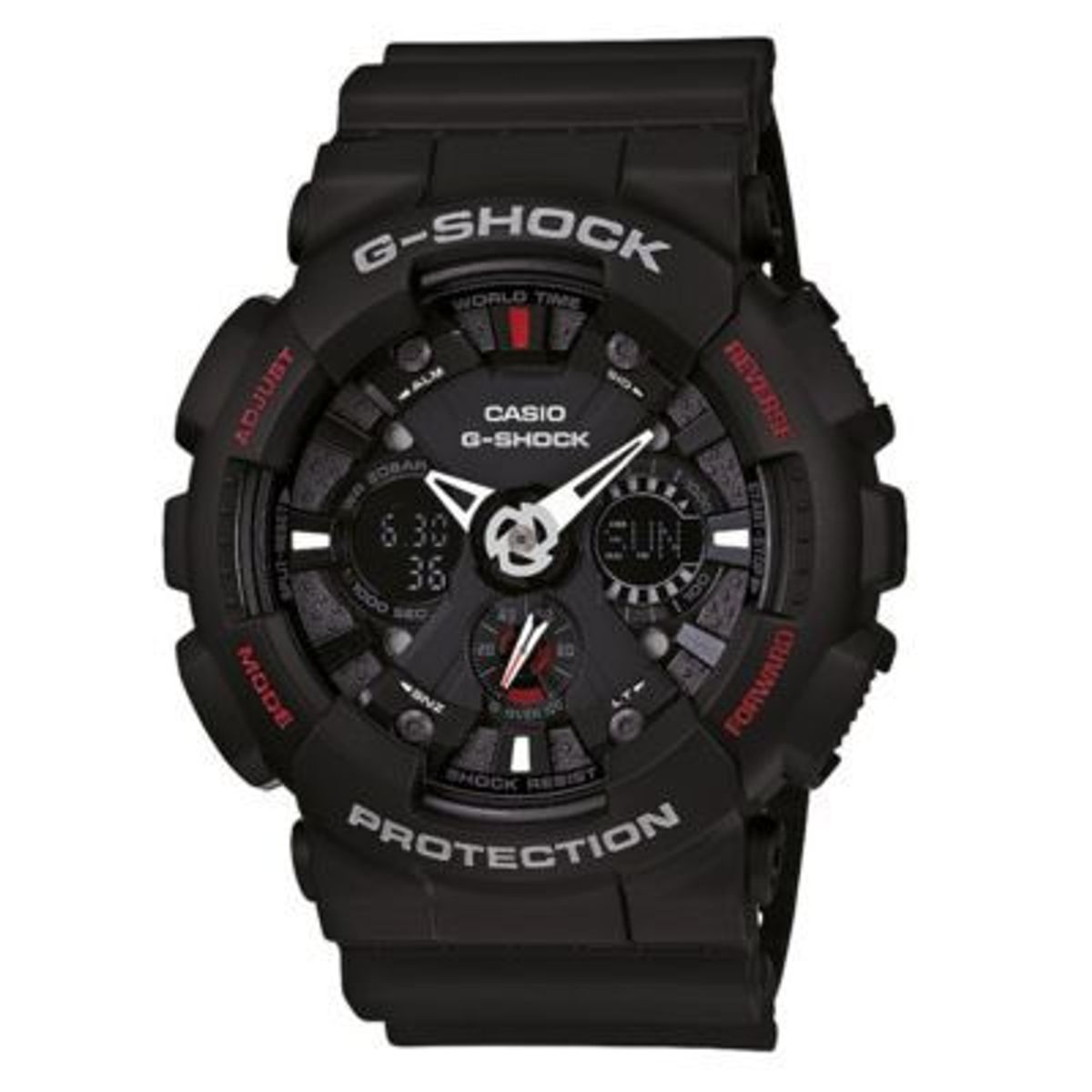 G-SHOCK - Reloj G-Shock Resina Negra GA-120-1A