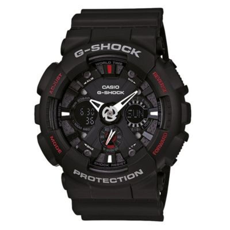 G-SHOCK - Reloj G-Shock Resina Negra GA-120-1A