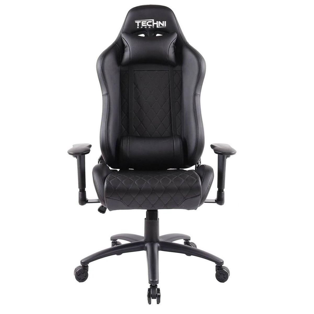 TECHNISPORT - Silla Gamer Technisport Serie Elite Negro Reclinable 150°