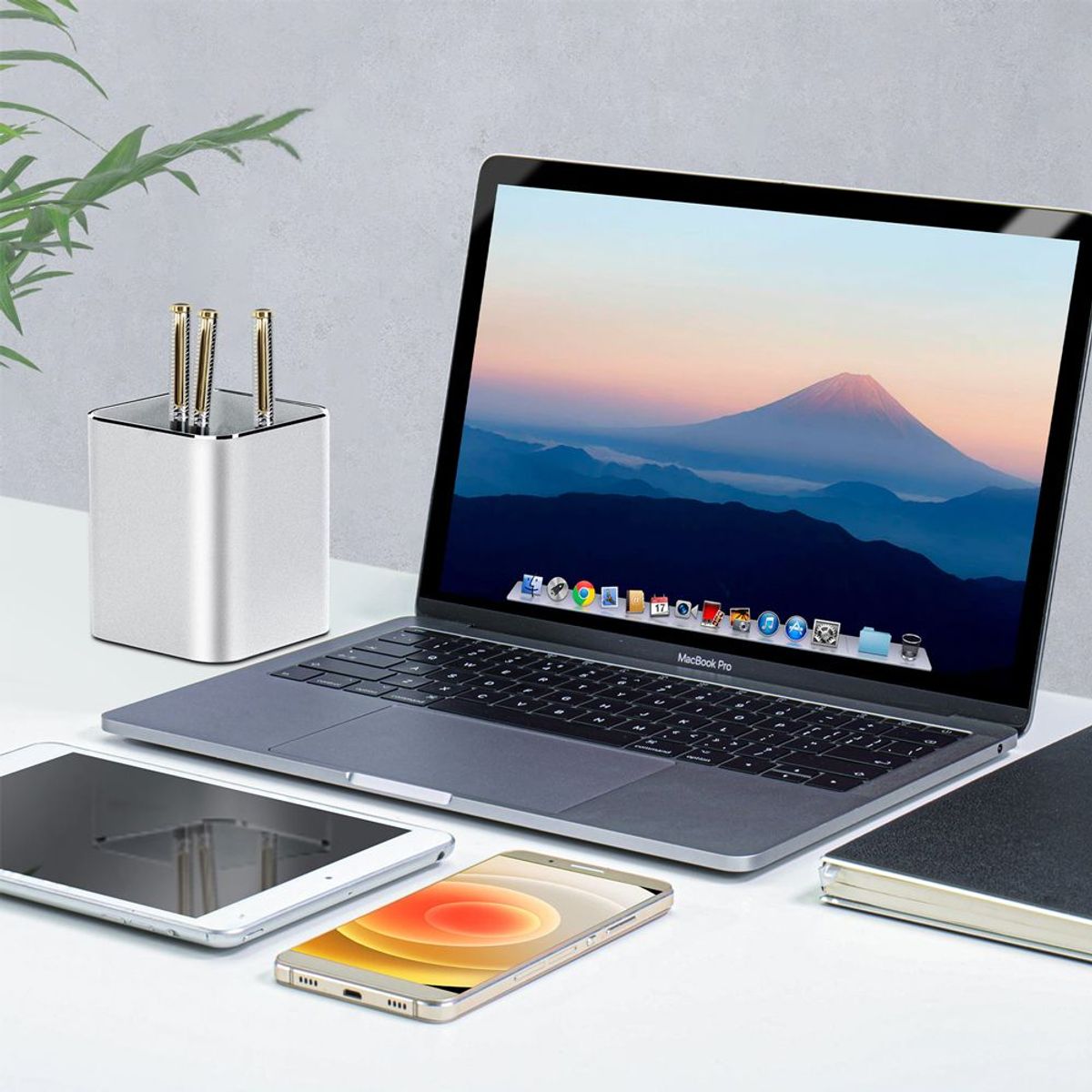 VAYDEER - Portalápices de aluminio organizador Vaydeer BT4031