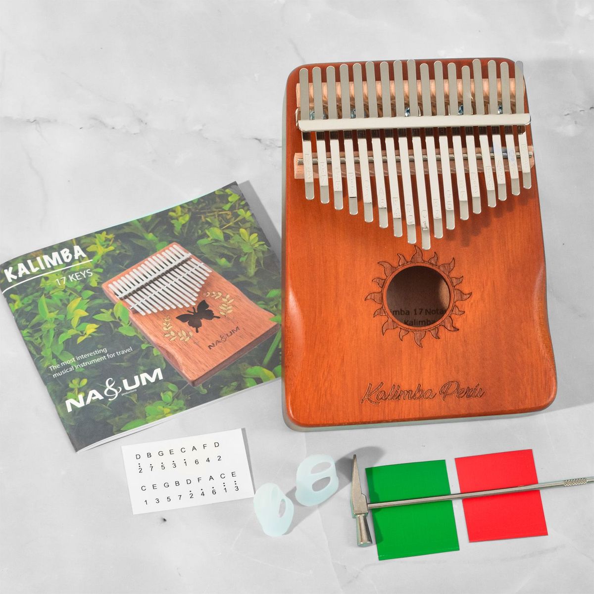 GENERICO - Kalimba Instrumento musical Piano de mano Principiantes