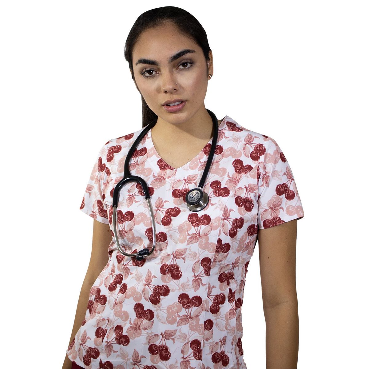 TWELVE - Twelve - conjunto  Venecia diseño cerezas    - rojo vino