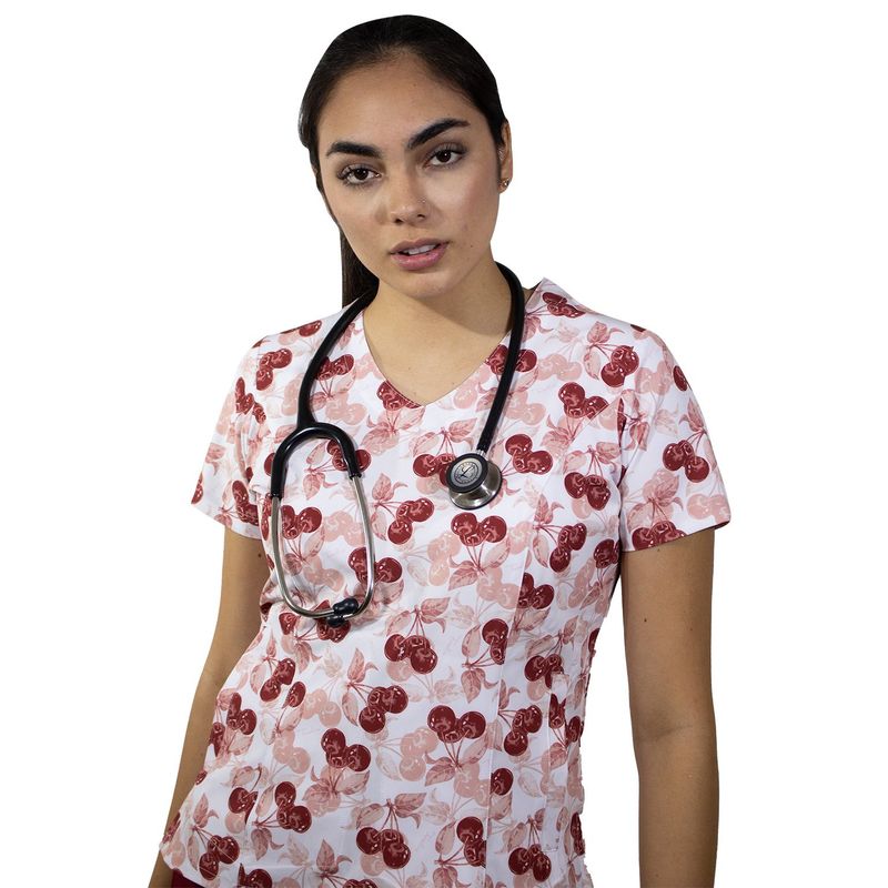 TWELVE - Twelve - conjunto  Venecia diseño cerezas    - rojo vino