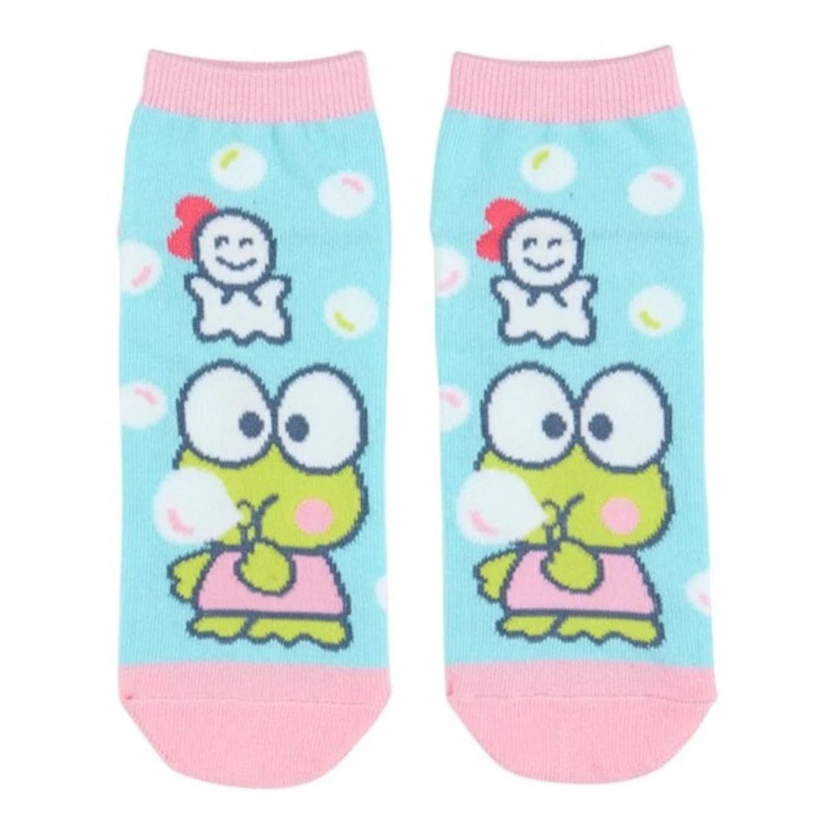 SANRIO - Sanrio - Medias de Adulto Keroppi Bubble