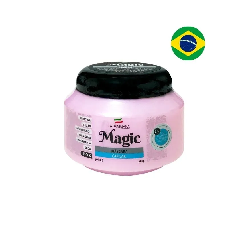 LA BRASILIANA - Máscara Capilar Magic Pos 500gr  - La Brasiliana.
