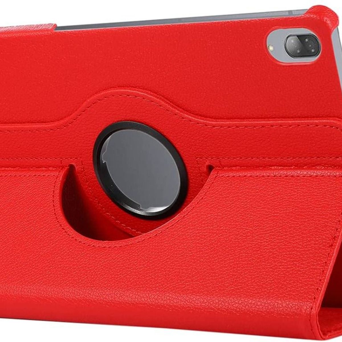 GENERICO - Funda Giratoria para Tablet Lenovo P11 Tb-J606fTb-J606x Rojo