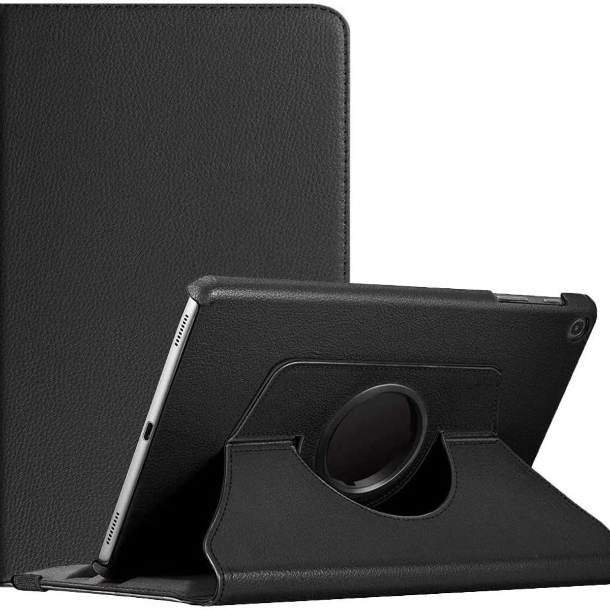 GENERICO - Funda Giratoria para Tablet Huawei T5-10 Negro
