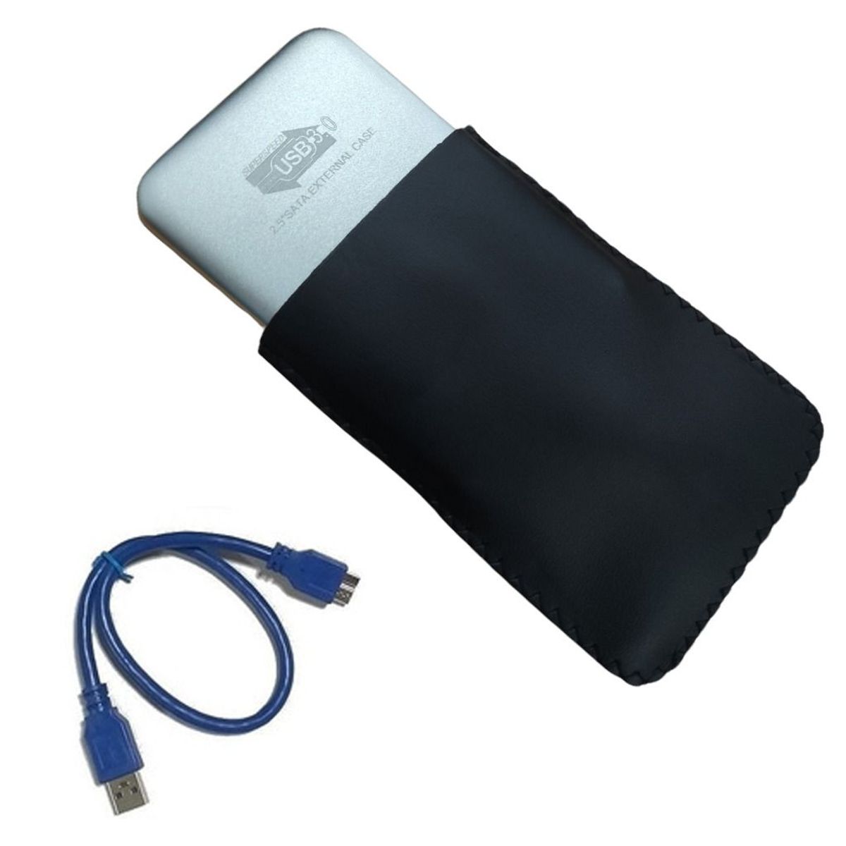 GENERICO - Case Disco Duro Externo Sata 2.5" Usb 3.0 presion Laptop Portatil P