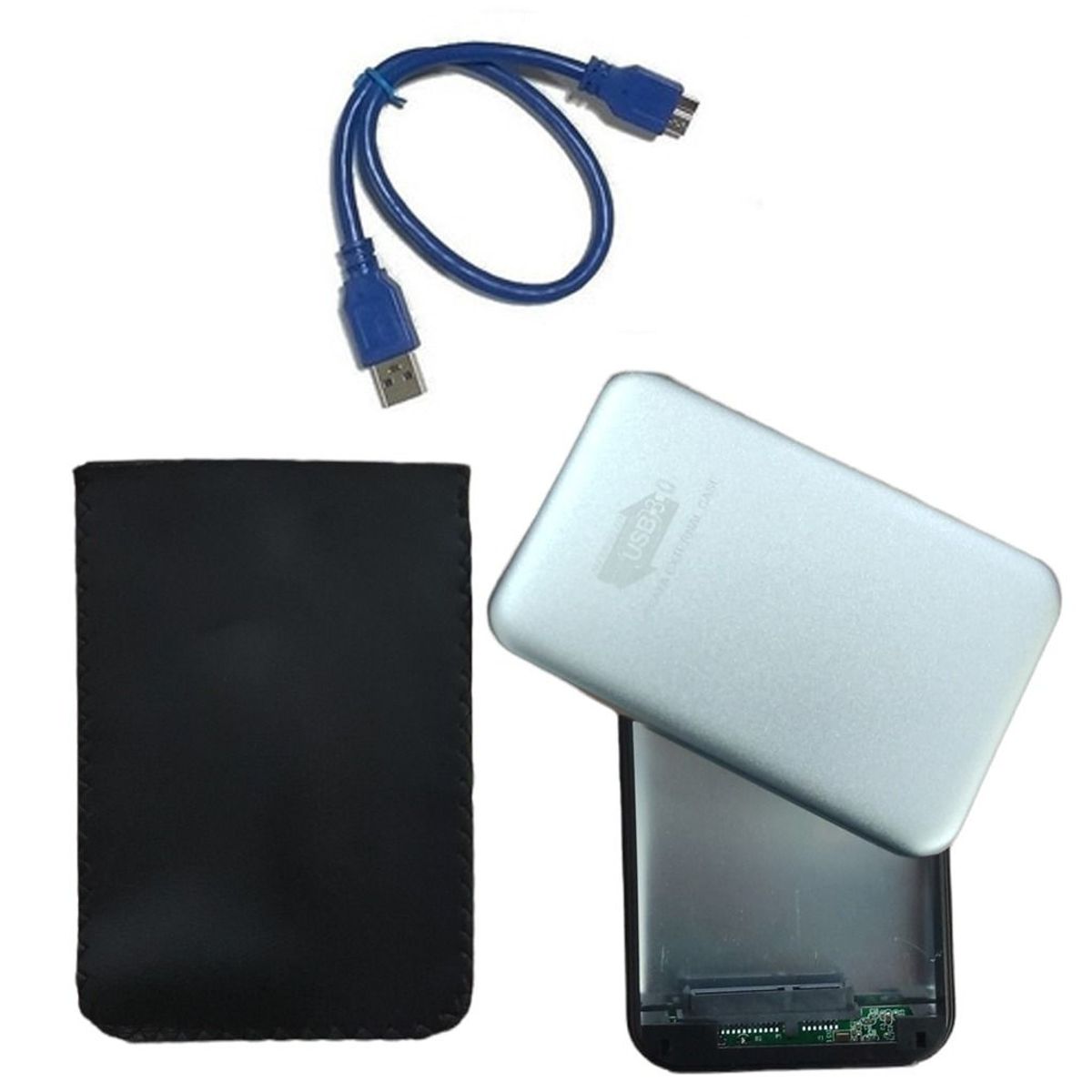 GENERICO - Case Disco Duro Externo Sata 2.5" Usb 3.0 presion Laptop Portatil P