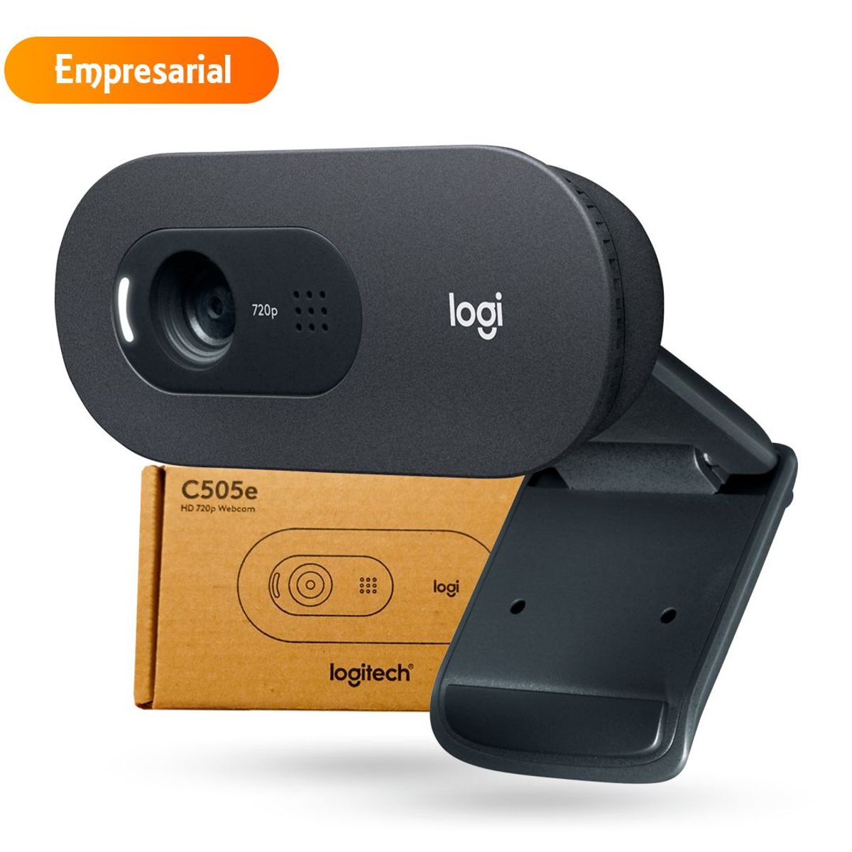 LOGITECH - Camara webcam Logitech C505E HD micrófono de largo alcance Empresarial