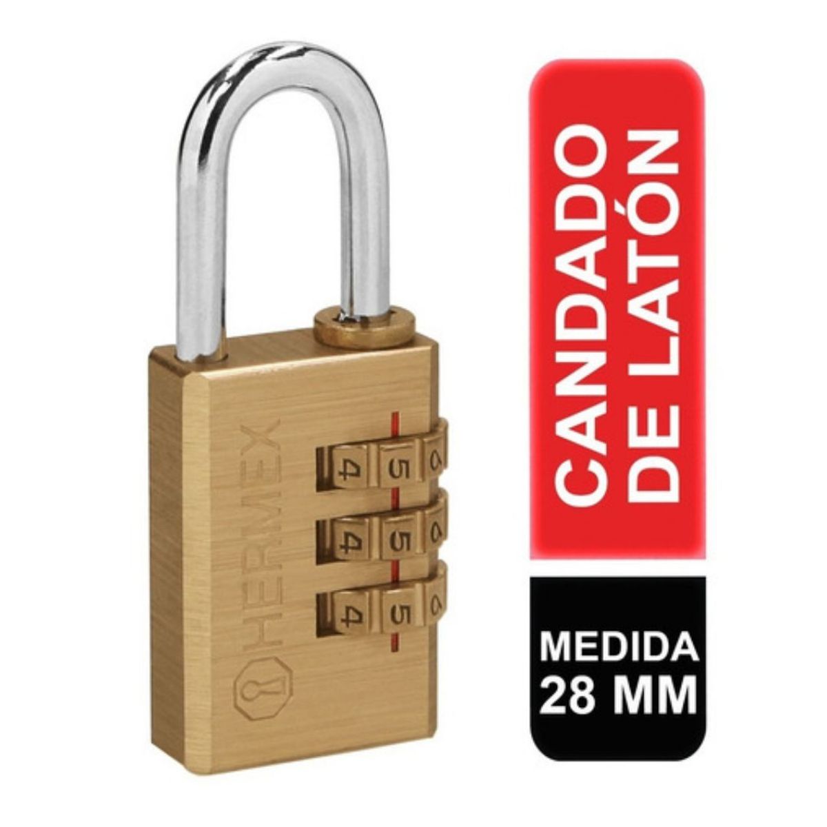 HERMEX - Candado Hermex 28mm