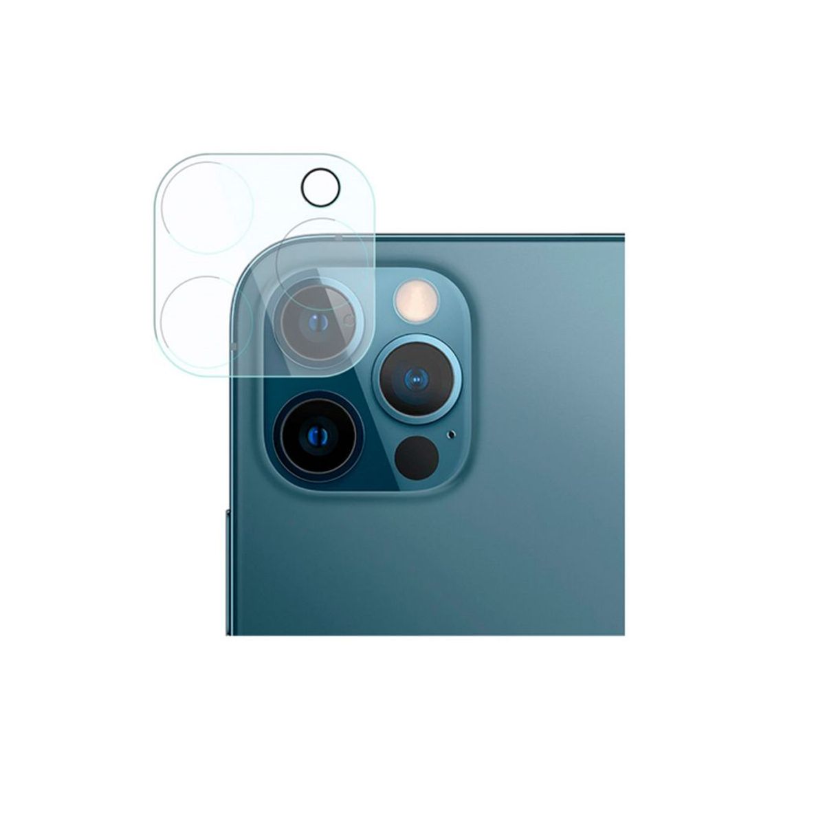 GENERICO - Vidrio Protector de Cámara para iPhone 14 Pro Max Transparente