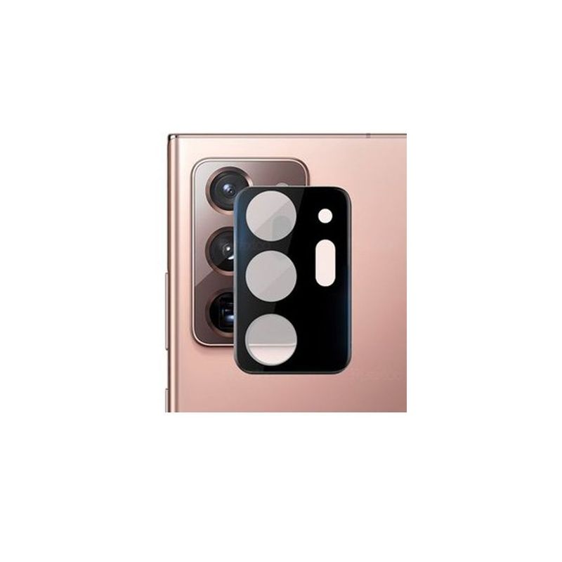 GENERICO - Vidrio Protector de Cámara para Samsung Note 20 Ultra Negro