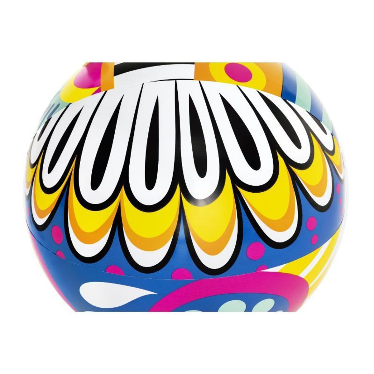 BESTWAY - PELOTA DE PLAYA 91 CM RETRO POP