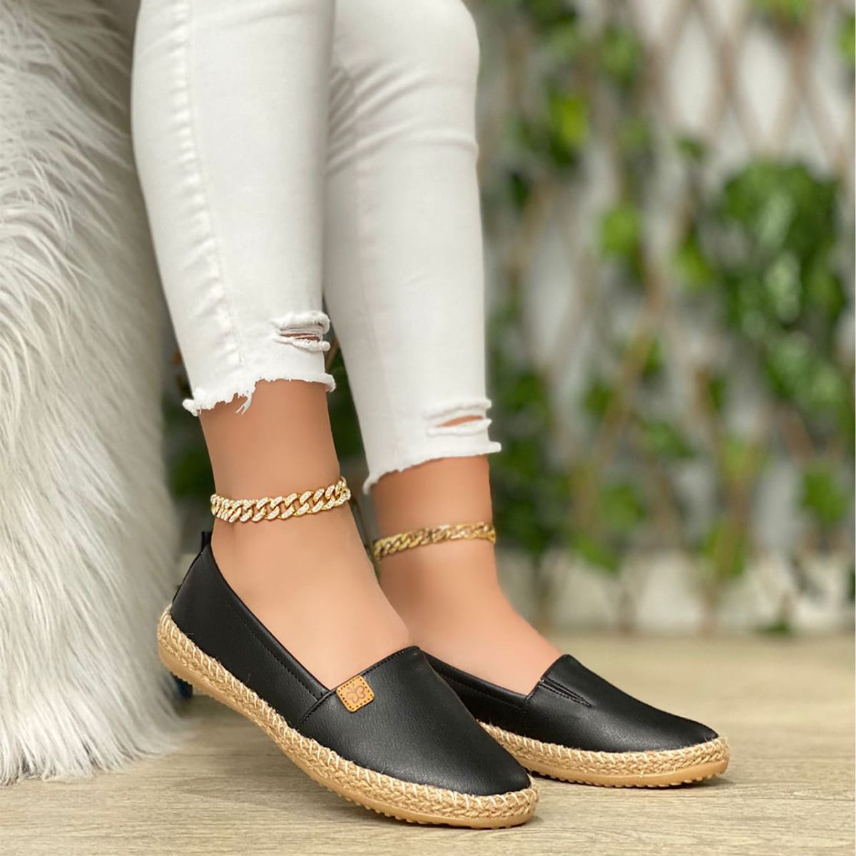 GENERICO - Mocasin Mujer Mm55 Color Negro