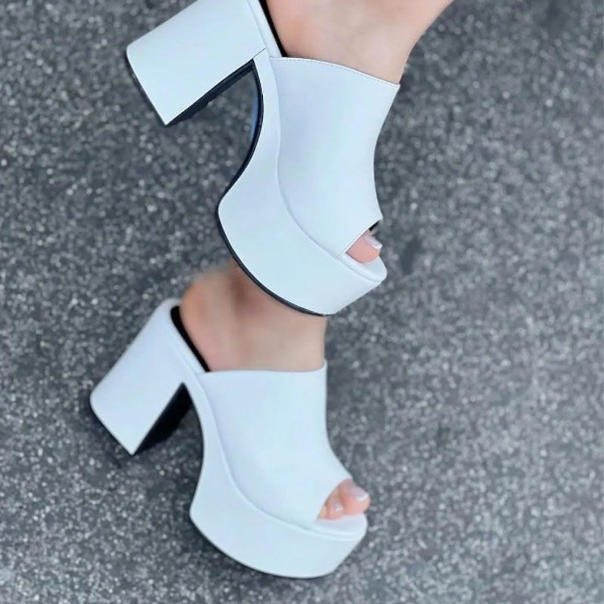 GENERICO - Sandalia Mujer Z1-65 Leandra Medine 9 Color Blanco