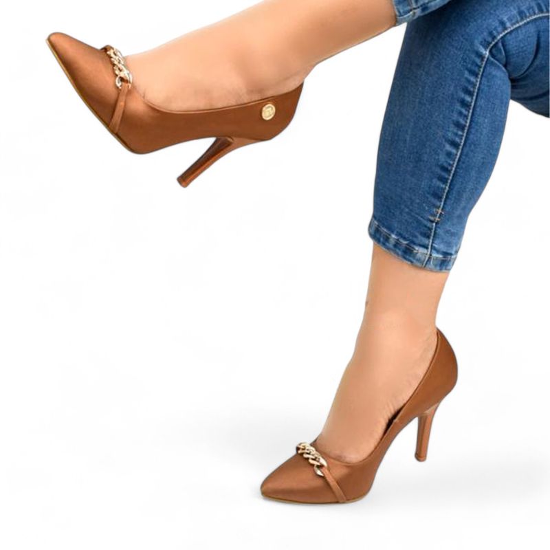 GENERICO - Taco Mujer 9 029L-55 Maissa Issawi Marron