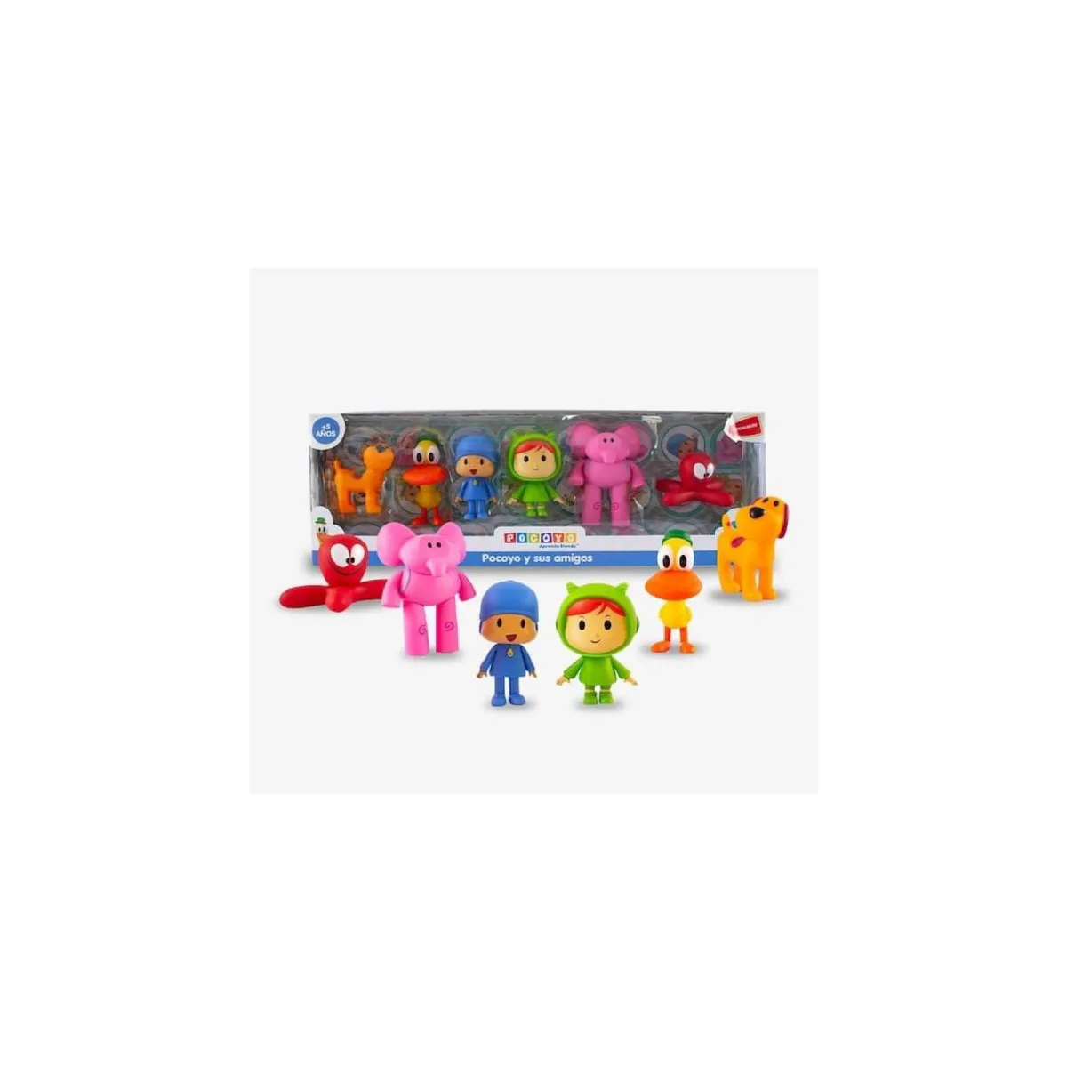 POCOYO - Set Pocoyo Y sus Amigos X6