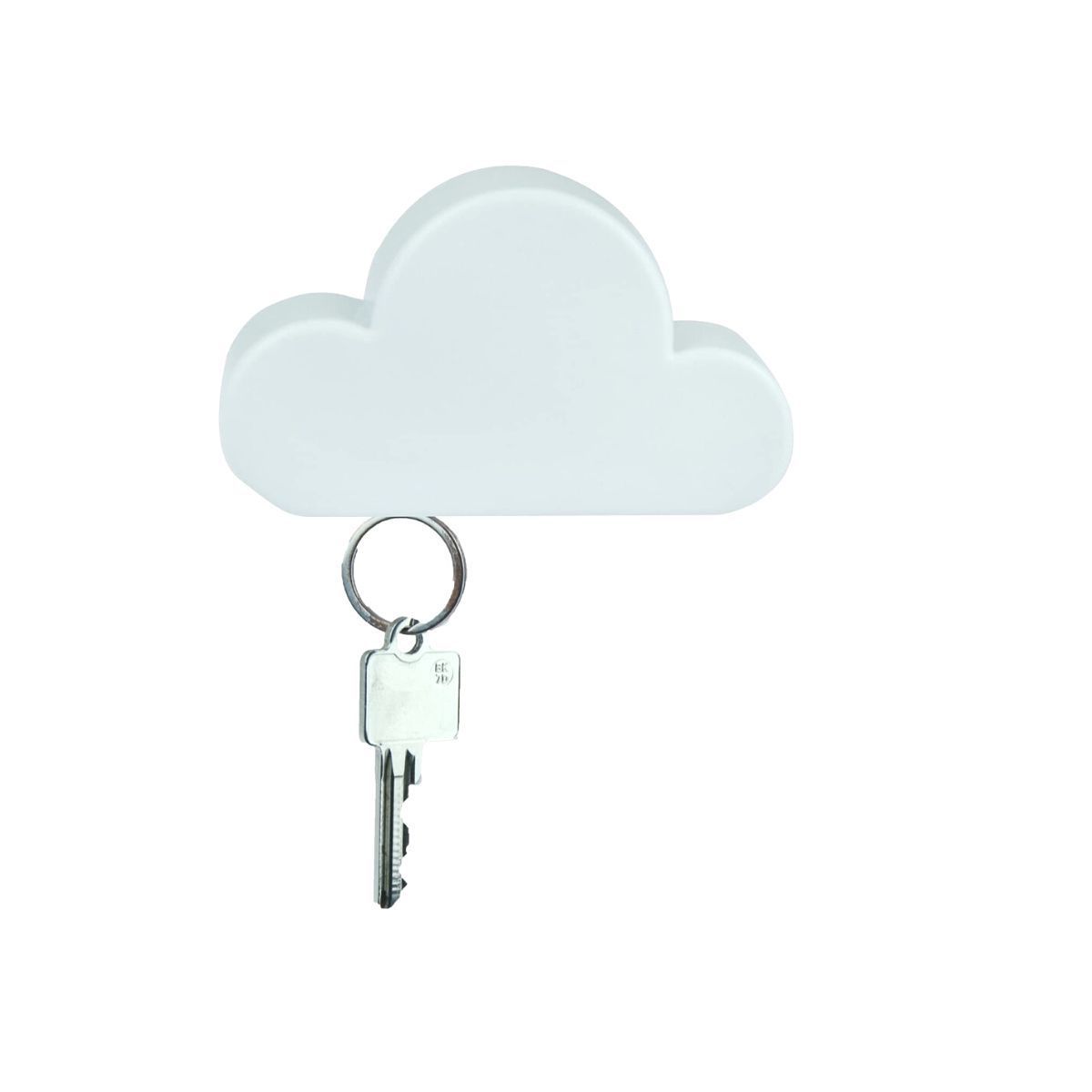 GENERICO - Porta llaves magnético autoadhesivo Nube celeste