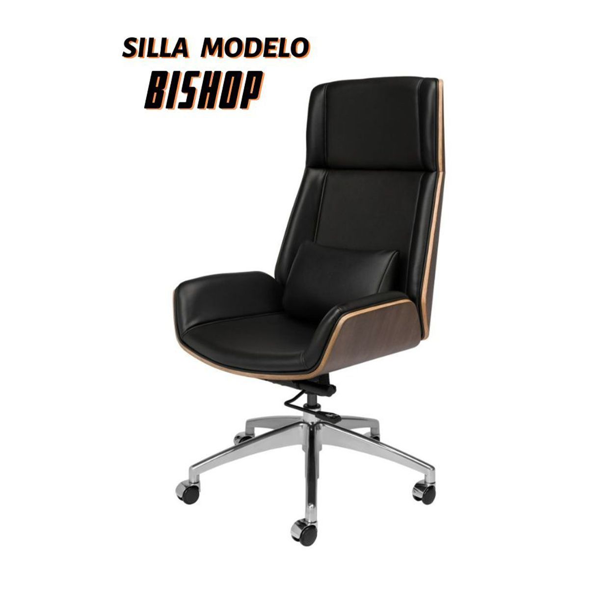 SHEEPBUSTER - Silla ejecutiva giratoria Bishop Negro