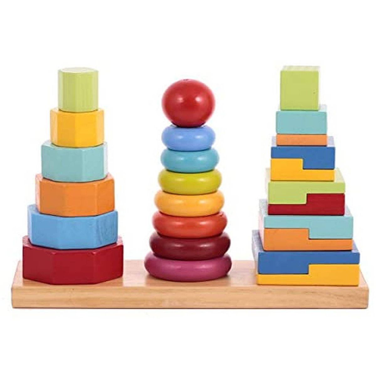 GENERICO - Torre Didáctica con tres niveles de encaje