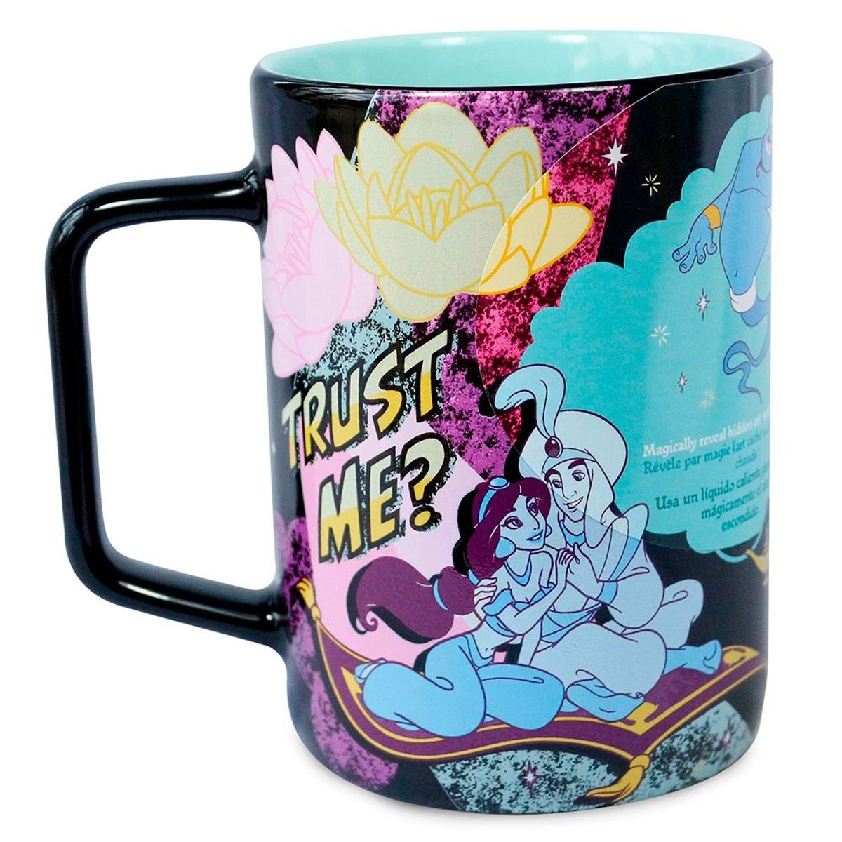 DISNEY CLASICOS - Mug Taza Disney Store Jasmine y Aladdin
