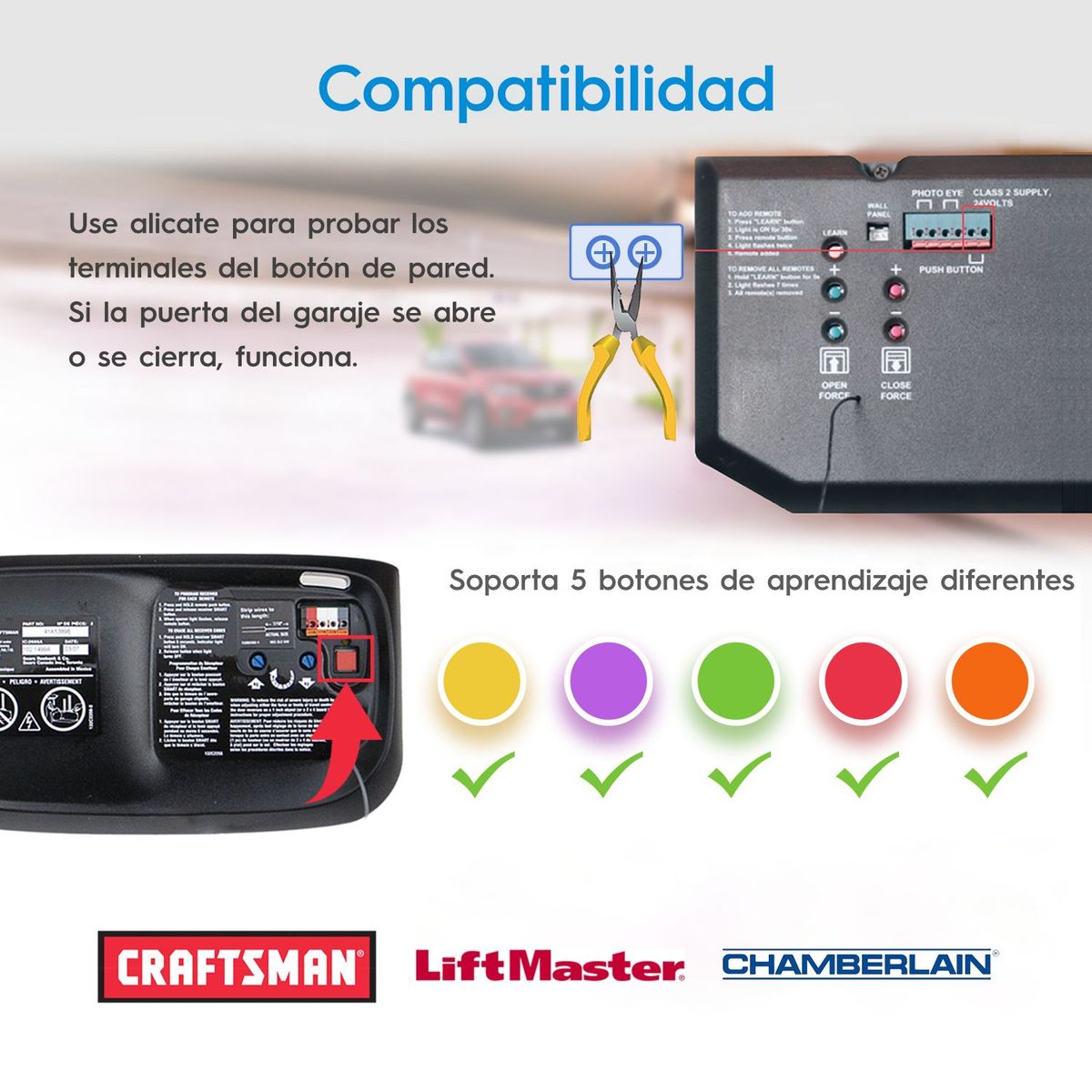 HOME ELECTRO - Abridor Inteligente de Garaje Apple HomeKit