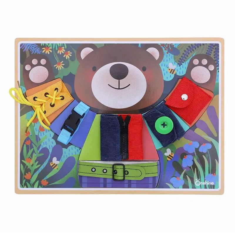 GENERICO - Tablero Educativo con actividades Montessori